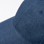 Gorra elaborada en tejido vaquero reciclado de 6 | ISBUD (GO1282)