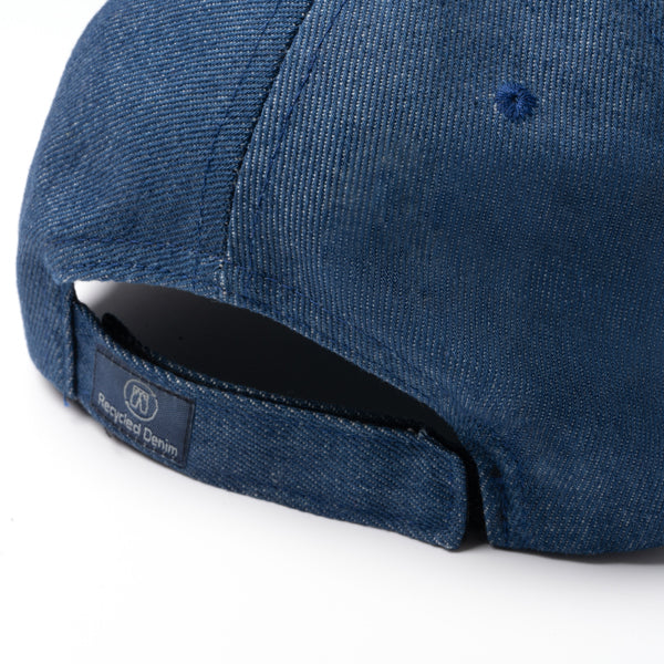 Gorra elaborada en tejido vaquero reciclado de 6 | ISBUD (GO1282)