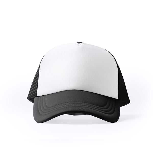 Gorra de políester de 5 paneles con panel frontal | BARNY (GO1283)