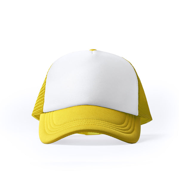 Gorra de políester de 5 paneles con panel frontal | BARNY (GO1283)