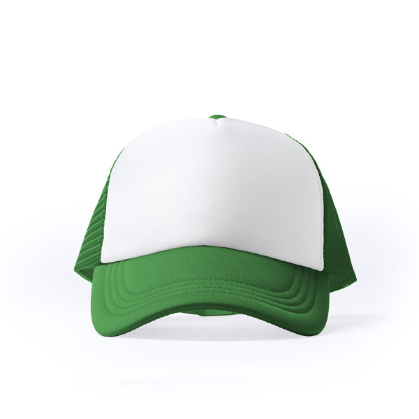 Gorra de políester de 5 paneles con panel frontal | BARNY (GO1283)
