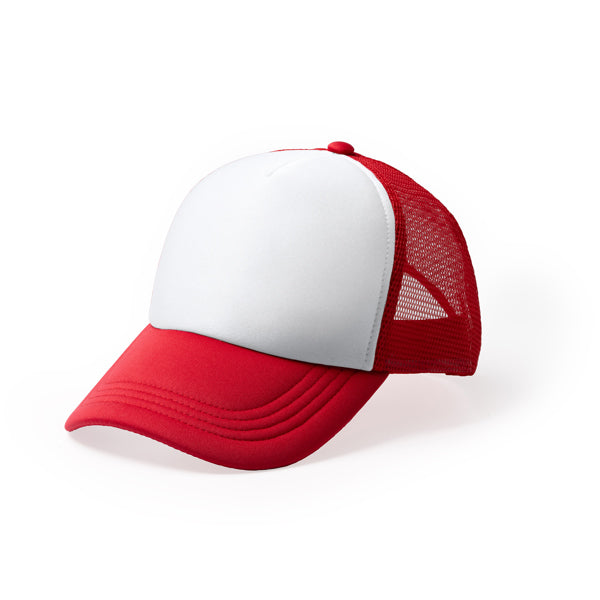 Gorra de políester de 5 paneles con panel frontal | BARNY (GO1283)