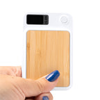 Batería externa realizada con cuerpo de bambú y | GUNDER (PB1286)