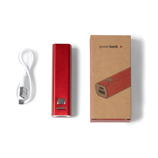 Batería externa de aluminio reciclado, con | BONY (PB1288)