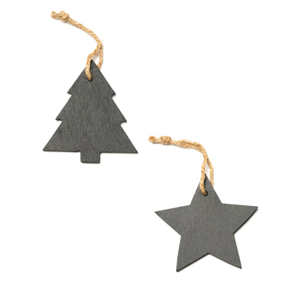 Adorno navideño de pizarra disponible en dos | RUDOLF (XM1299)