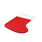 Calcetín navideño con tira en color rojo para | NOEL (XM1301)
