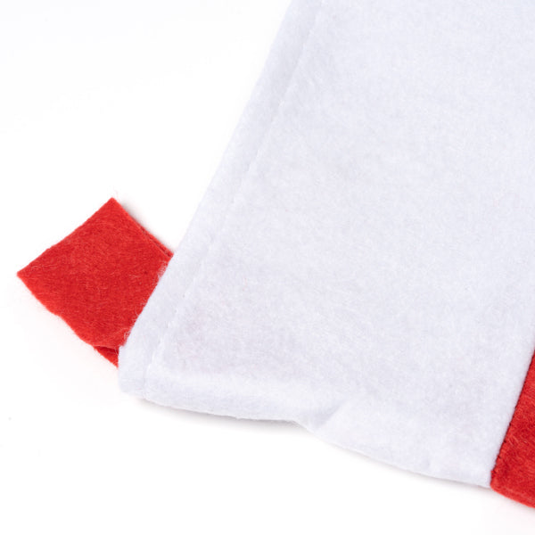 Calcetín navideño con tira en color rojo para | NOEL (XM1301)