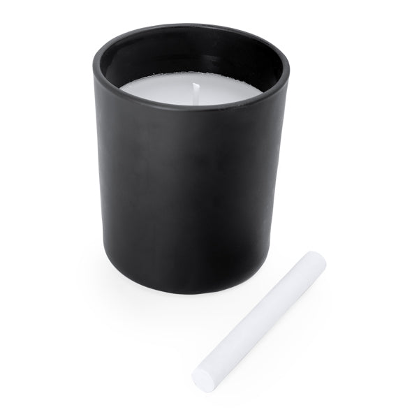 Vela aromática con olor a vainilla en recipiente | KING (XM1307)