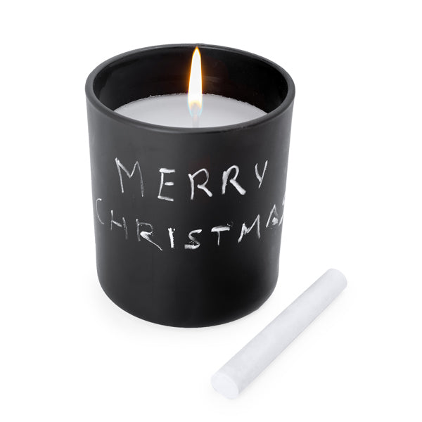 Vela aromática con olor a vainilla en recipiente | KING (XM1307)
