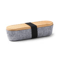 Estuche con tapa de bambú y cuerpo realizado en | NIBIX (ET1325)