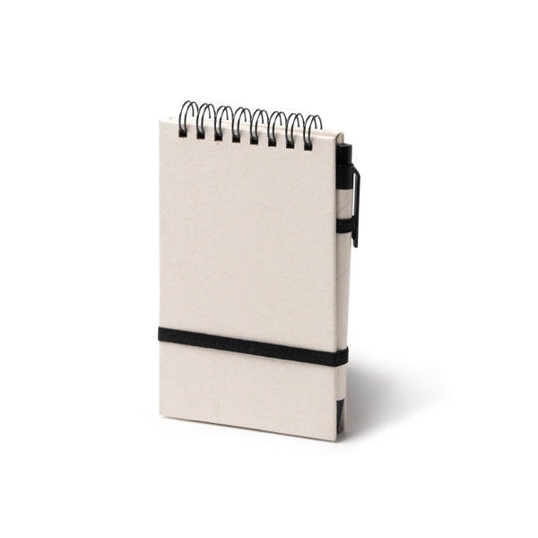 Libreta A6 realizada en cartón reciclado de briks | RUNE (NB1329)