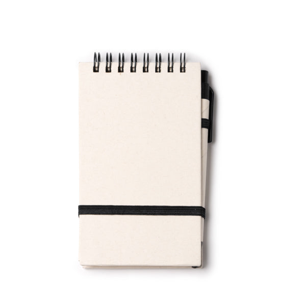 Libreta A6 realizada en cartón reciclado de briks | RUNE (NB1329)