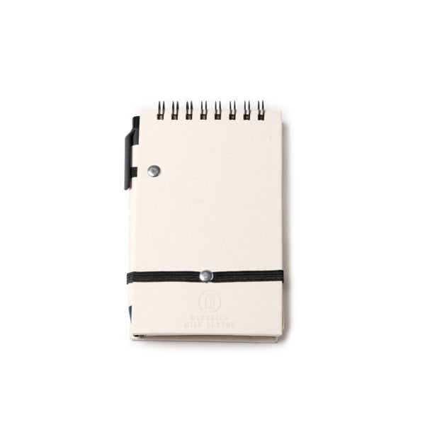Libreta A6 realizada en cartón reciclado de briks | RUNE (NB1329)