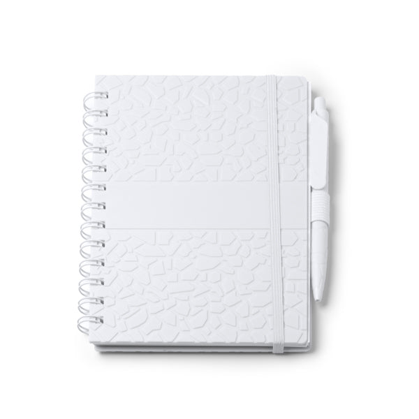 Libreta A5 realizada a base de estractos de piedra | DURAN (NB1334)