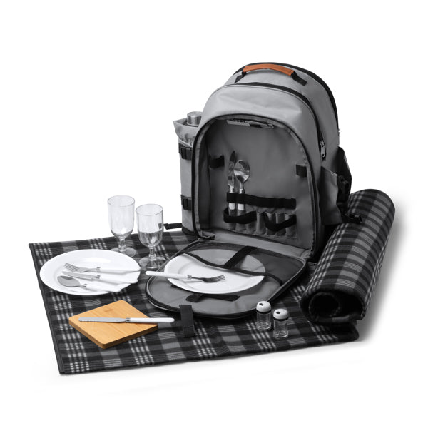 Mochila picnic realizada en poliéster reciclado | GARTEN (MO1348)