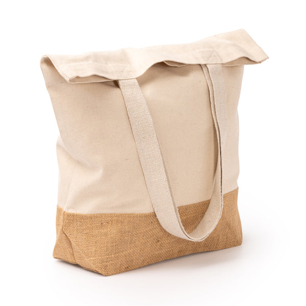 Bolsa realizada en algodón reciclado de 330 g/m² | MENDES (BO1352)
