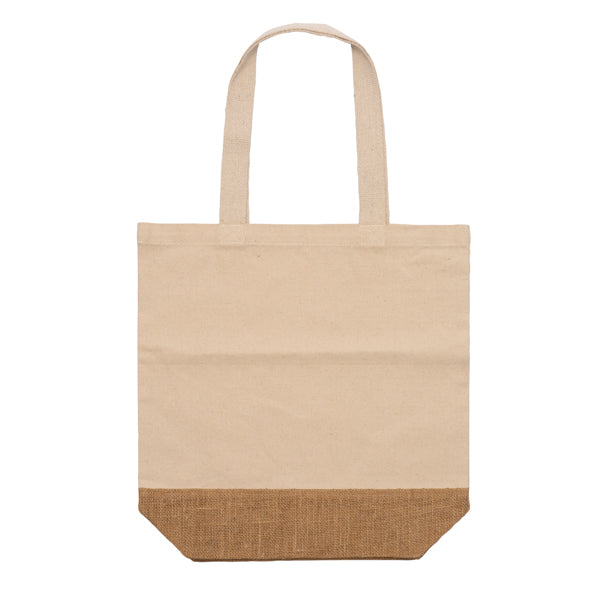 Bolsa realizada en algodón reciclado de 330 g/m² | MENDES (BO1352)