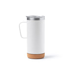 Taza de acero inoxidable reciclado de doble pared | BEYRON (TZ1368)
