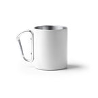 Taza de acero reciclado 304 inoxidable de doble | NASIK (TZ1369)