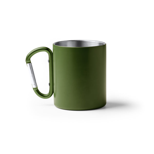 Taza de acero reciclado 304 inoxidable de doble | NASIK (TZ1369)