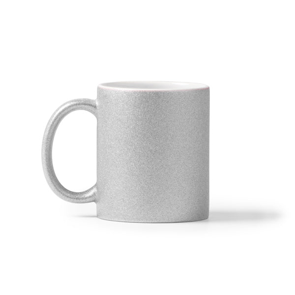 Taza de cerámica con efecto purpurina diseñada | FIONA (TZ1508)