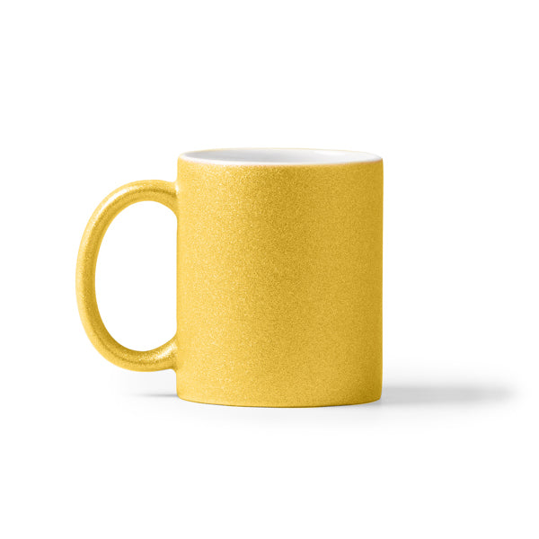 Taza de cerámica con efecto purpurina diseñada | FIONA (TZ1508)