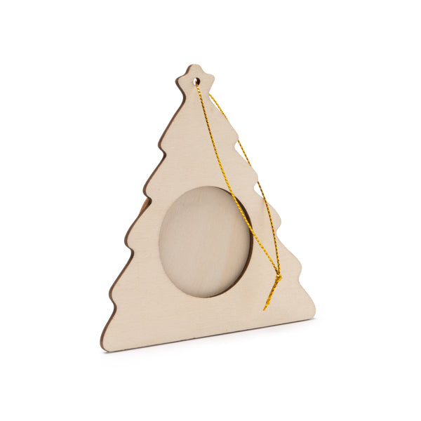 Adorno portafotos navideño de madera con | FILEY (XM1511)