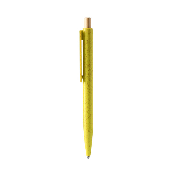 Bolígrafo elaborado de fibra de trigo con un | CARINI (BL1516)