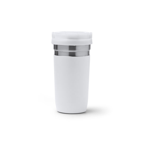 El vaso térmico con asa, fabricado en acero | GREDOS (VA1520)