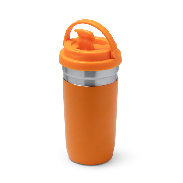 El vaso térmico con asa, fabricado en acero | GREDOS (VA1520)