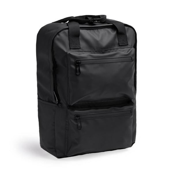 Mochila realizada en PU Leather, con asas | RUSEL (MO1527)