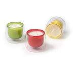 La vela aromática en recipiente de cristal de | FLORA (VL1530)