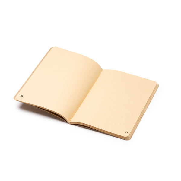 Libreta A5 con portada rígida de cartón reciclado | BORGES (NB1532)