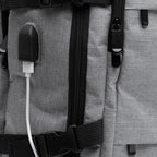 Mochila de viaje realizada en poliéster reciclado | MARGOT (MO1534)
