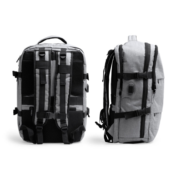 Mochila de viaje realizada en poliéster reciclado | MARGOT (MO1534)