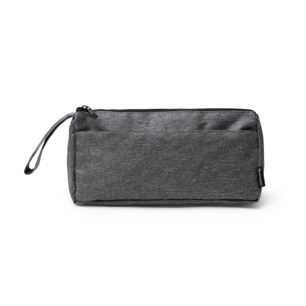 Estuche triangular realizado en 300D RPET con | YULIA (NE1535)