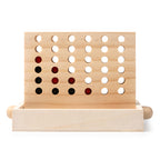 Juego de 4 en raya hecho de madera | VICOS (JU1540)