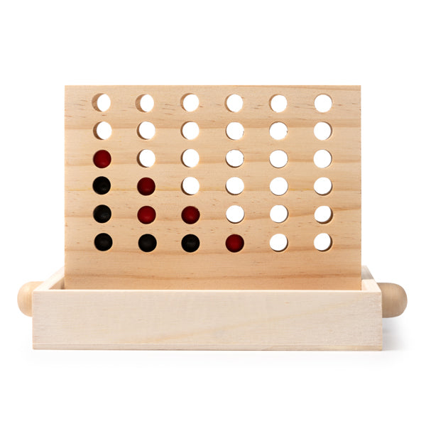 Juego de 4 en raya hecho de madera | VICOS (JU1540)