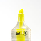 Marcador amarillo flúor realizado en plástico | ALBION (HW1546)