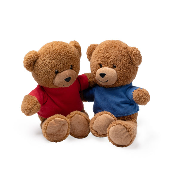 Oso de peluche con camiseta de poliéster, con | KODA (FT1548)