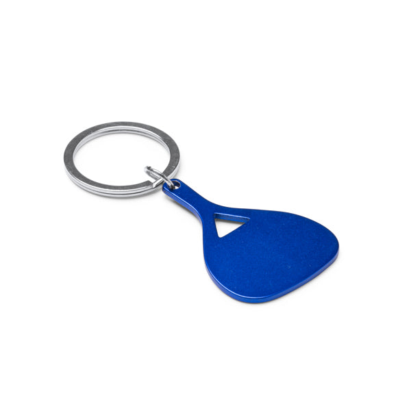 Llavero de aluminio con forma de pala de pádel, | LEBRON (KO1555)