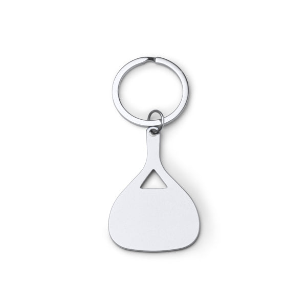 Llavero de aluminio con forma de pala de pádel, | LEBRON (KO1555)