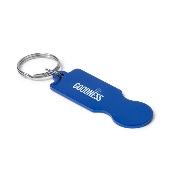 Llavero de aluminio reciclado con moneda para el | HORNET (KO1556)