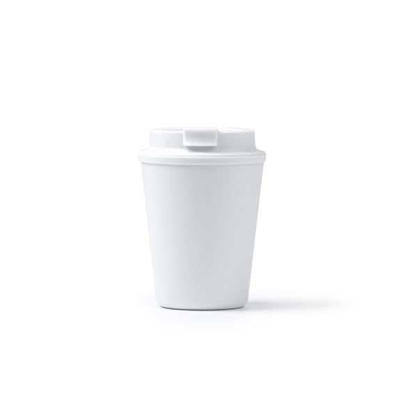Vaso con cuerpo y tapa de PP, cuenta con una tapa | OKLAN (VA1562)