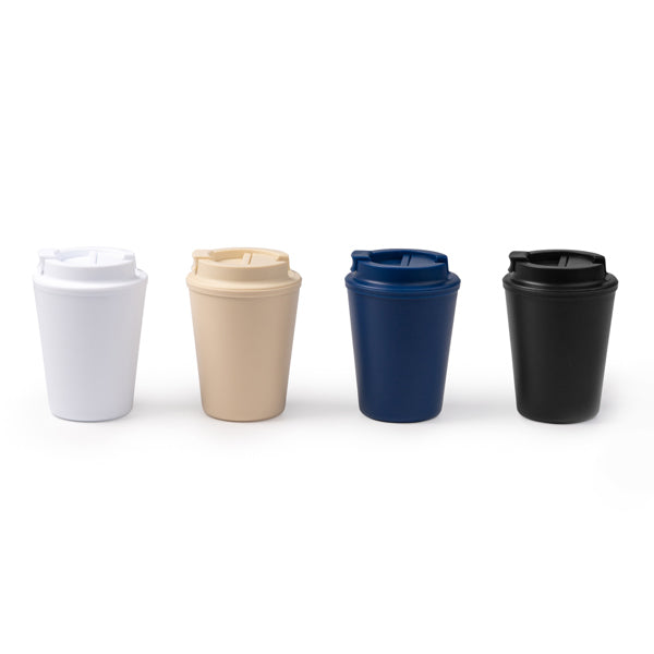Vaso con cuerpo y tapa de PP, cuenta con una tapa | OKLAN (VA1562)