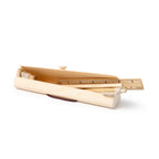 Set de escritura de madera natural presentado en | SAKIS (ET1571)