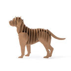 Puzzle 3D de cartón kraft con diseños variados: | FISAC (JU1575)