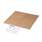 Puzzle 3D de cartón kraft con diseños variados: | FISAC (JU1575)