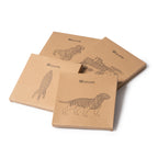 Puzzle 3D de cartón kraft con diseños variados: | FISAC (JU1575)