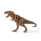 Puzzle 3D de cartón kraft con diseños variados: | FISAC (JU1575)